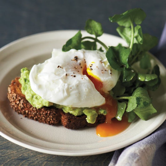 Crushed Avocado And Poached Eggs